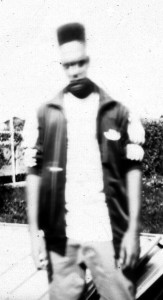 Pinhole self-portrait